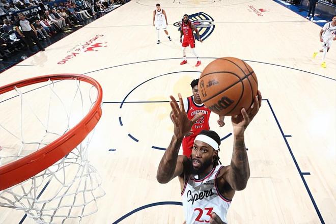 快船替补中锋杰克逊表现