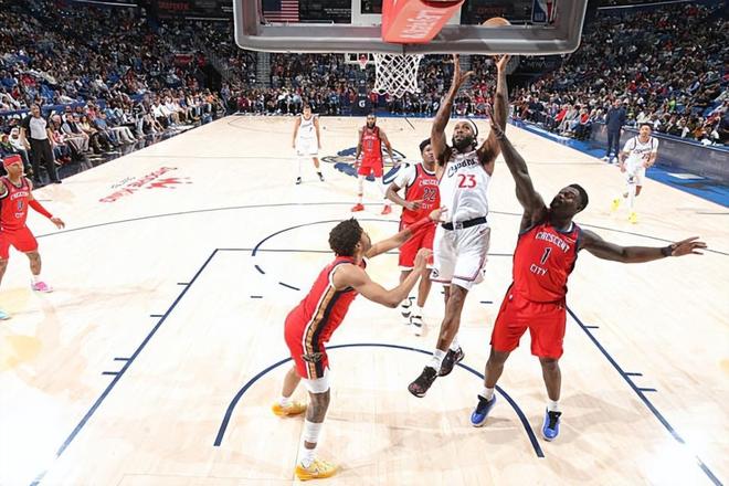 快船替补中锋杰克逊表现亮眼，洛佩斯出场时间